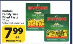 Albertsons Buitoni Family Size Filled Pasta offer