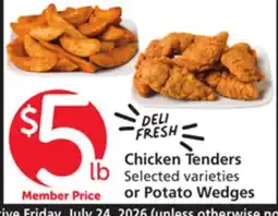 Albertsons Chicken Tenders Selected varieties or Potato Wedges offer