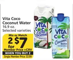 Vons Vita Coco Coconut Water offer