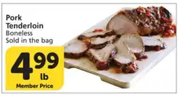 Vons Pork Tenderloin offer