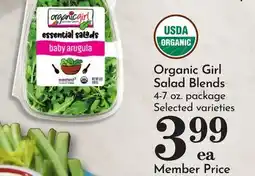 Pavilions Organic Girl Salad Blends offer