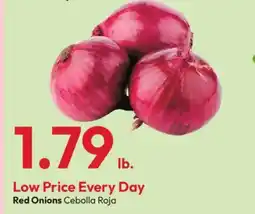 Stater Bros Red Onions offer