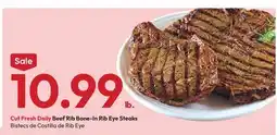 Stater Bros Beef Rib Bone-In Rib Eye Steaks offer
