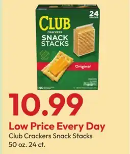 Stater Bros Club Crackers Snack Stacks offer