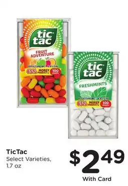 Ralphs Tic Tac offer