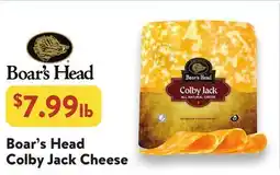Fresh Thyme Boar's Head Colby Jack Cheese offer