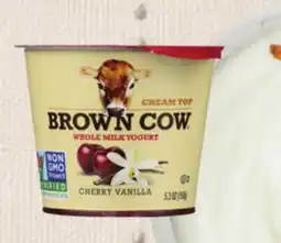Fresh Thyme Brown Cow Cream Top Yogurt offer