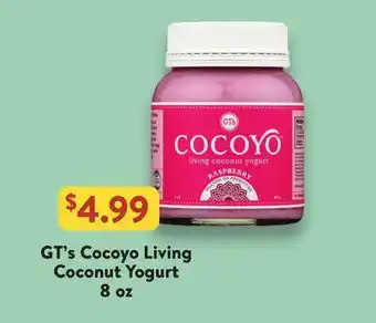 Fresh Thyme GT's Cocoyo Living Coconut Yogurt offer