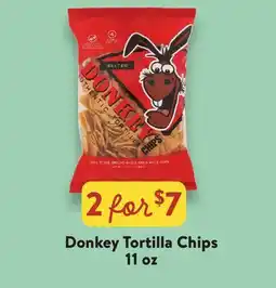 Fresh Thyme Donkey Tortilla Chips offer