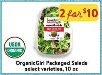 Fresh Thyme OrganicGirl Packaged Salads offer