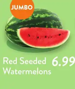 Fresh Thyme Red Seeded Watermelons offer