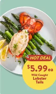 Fresh Thyme Wild Caught Lobster Tails offer