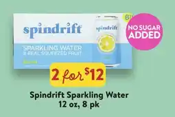 Fresh Thyme Spindrift Sparkling Water offer