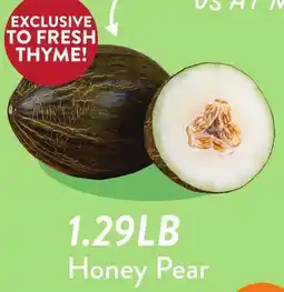 Fresh Thyme Honey Pear offer