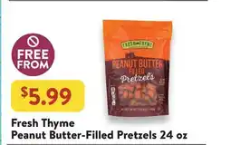 Fresh Thyme Fresh Thyme Peanut Butter-Filled Pretzels offer