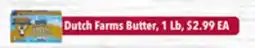 Tony’s Fresh Market Dutch Farms Butter offer