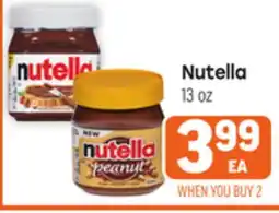 Tony’s Fresh Market Nutella offer