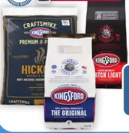 Tony’s Fresh Market Kingsford Charcoal or Craftsmoke Pellets offer
