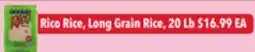 Tony’s Fresh Market Rico Rice, Long Grain Rice offer