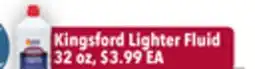 Tony’s Fresh Market Kingsford Lighter Fluid offer