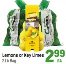 Tony’s Fresh Market Lemons or Key Limes offer