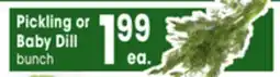Jewel-Osco Pickling or Baby Dill offer