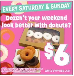 Jewel-Osco YEAST RING DONUTS offer