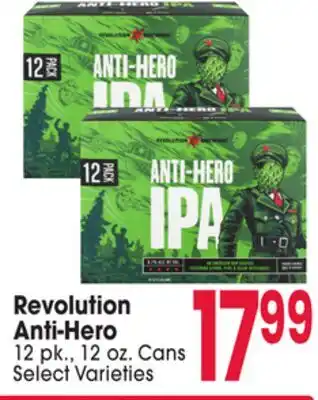 Jewel-Osco Revolution Anti-Hero offer