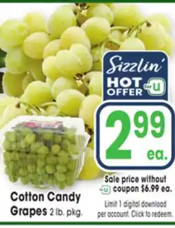 Jewel-Osco Cotton Candy Grapes offer