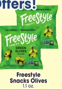 Jewel-Osco Freestyle Snacks Olives offer