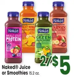 Jewel-Osco Naked Juice or Smoothies offer