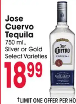 Jewel-Osco Jose Cuervo Tequila offer
