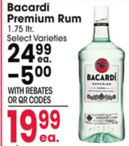 Jewel-Osco Bacardi Premium Rum offer