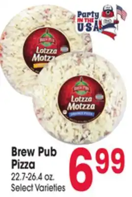 Jewel-Osco Brew Pub Pizza offer