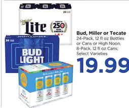 Food 4 Less Bud, Miller or Tecate offer