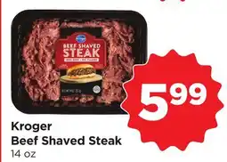 Food 4 Less Kroger Beef Shaved Steak offer