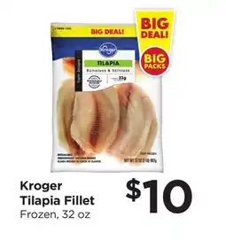 Food 4 Less Kroger Tilapia Fillet offer