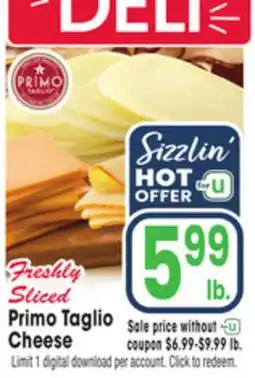 Jewel-Osco Primo Taglio Cheese offer