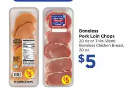 Food 4 Less Boneless Pork Loin Chops offer