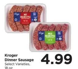 Food 4 Less Kroger Dinner Sausage offer