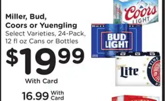 Mariano's Miller, Bud, Coors or Yuengling offer