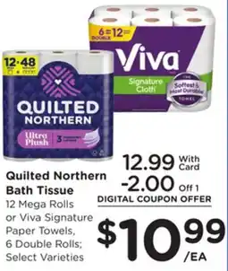 Mariano's Quilted Northern Bath Tissue offer