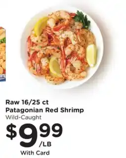Mariano's Raw 16/25 ct Patagonian Red Shrimp offer
