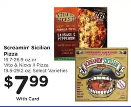 Mariano's Screamin' Sicilian Pizza offer