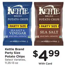 Mariano's Kettle Brand Party Size Potato Chips offer