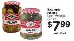 Mariano's Batampte Pickles offer