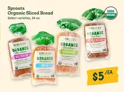 Sprouts Farmers Market Sprouts Organic Sliced Bread offer