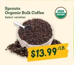 Sprouts Farmers Market Sprouts Organic Bulk Coffee offer