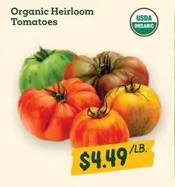 Sprouts Farmers Market Organic Heirloom Tomatoes offer