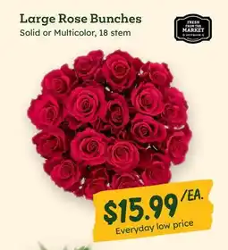 Sprouts Farmers Market Large Rose Bunches offer